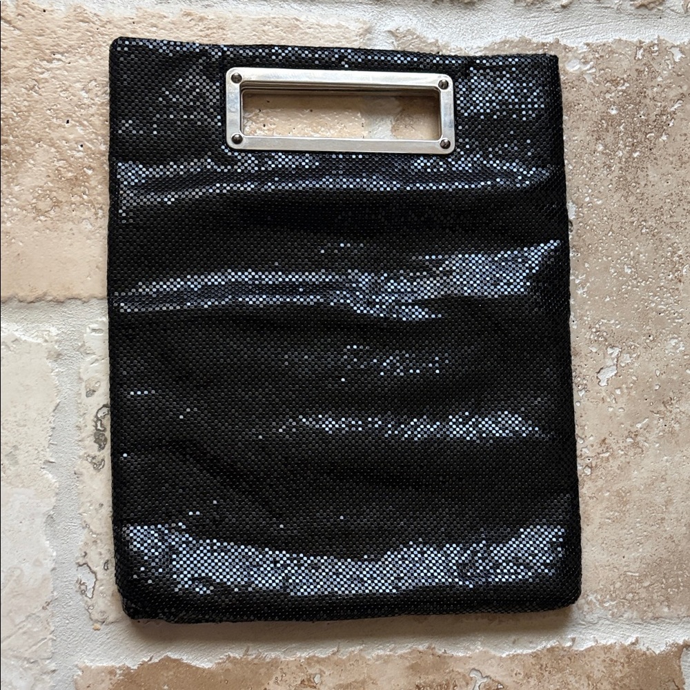 Express Black Clutch Bag